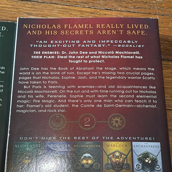 The Secrets of the Immortal Nicholas Flamel by Michael Scott, Books 1-3 - Picture 6 of 7